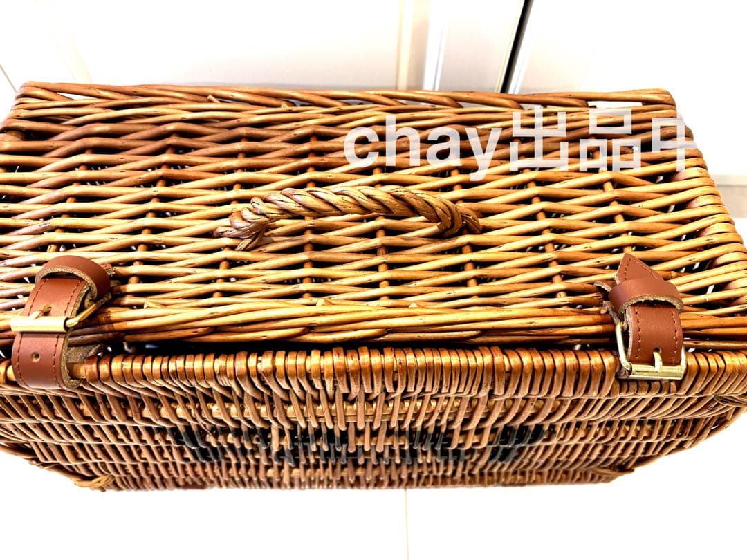 フォートナム&メイソン ハンパー バスケット　カゴ　籐　F&M ピクニック