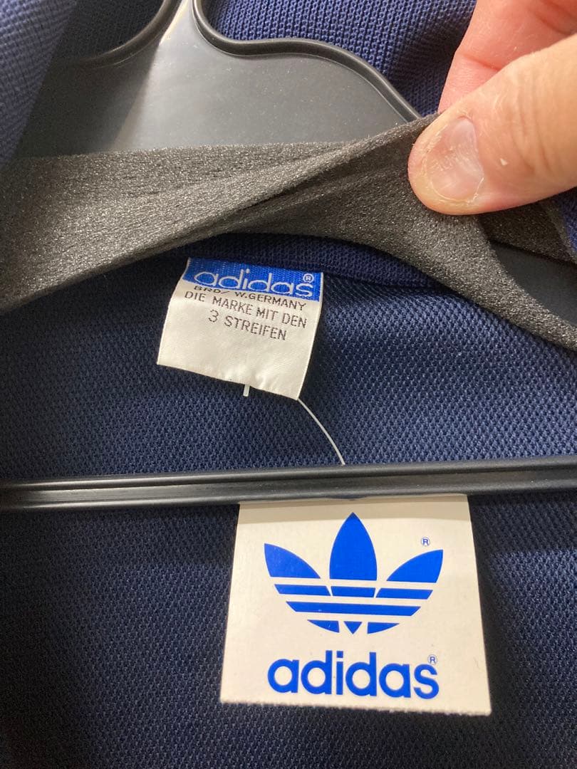 アディダス　ジャージ　未使用　タグ付き　adidas 西ドイツ　ビンテージ