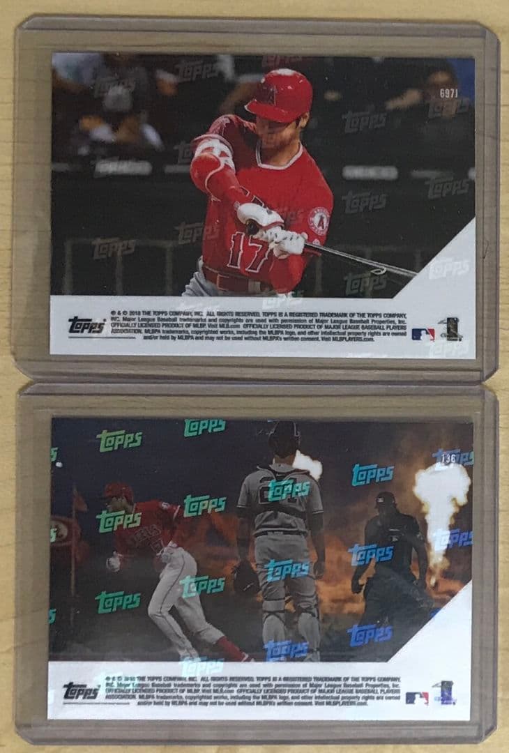 2枚セット RC ルーキーカード 大谷翔平 TOPPS NOW 2018 - メルカリ