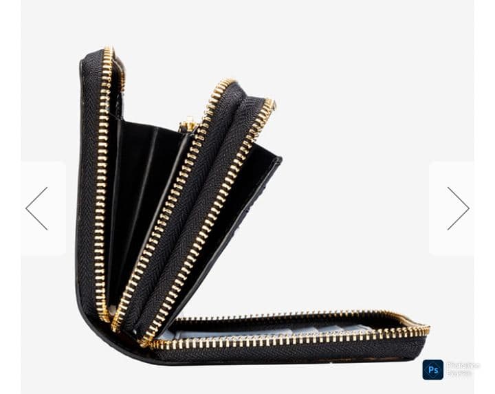 黒川鞄店 グリーンコードバン 長財布 ゴールドファスナースマホも入る