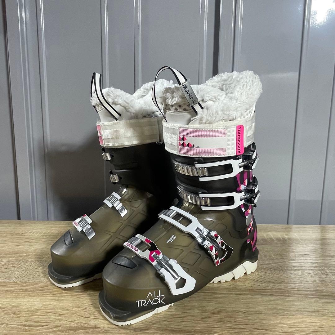 ROSSIGNOL150cm 24/24.5cm ストック110cmスキーセット