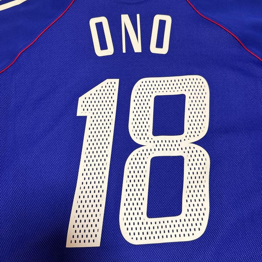 【未使用】日本代表 ユニフォーム 2002年 日韓 W杯 背番号 18 小野伸二