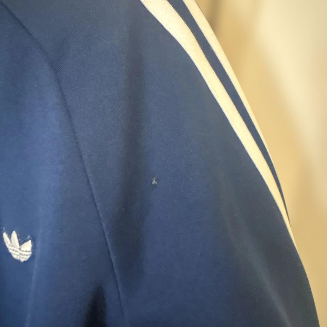 7号 80s old adidas デサント製 トラックジャケット レトロ X