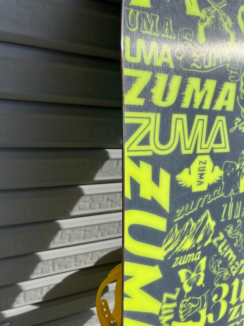 ZUMA スノーボード.SALOMON.バインディング .BURTONカバー付き