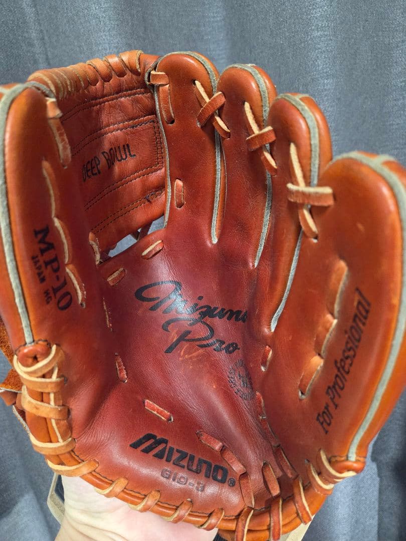 【値下げ可】GID-3 硬式用 DEER SKIN 中古 MIZUNOPRO