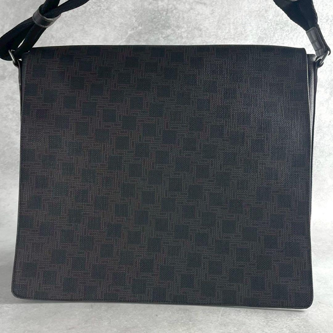 極美品✨DUNHILL D-EIGHT メッセンジャーバッグ レザー A4 PC