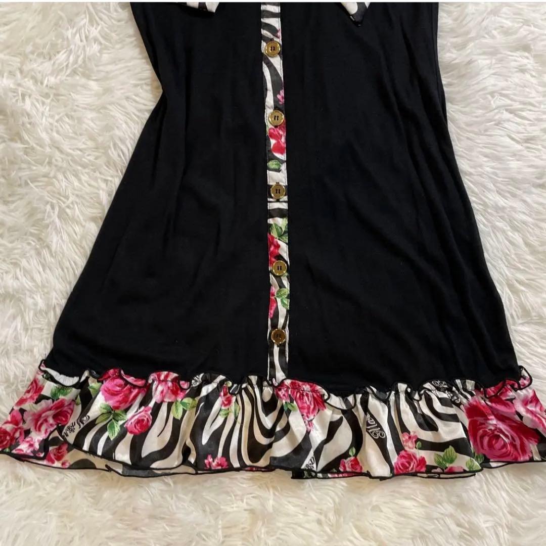 《MARS》初期物　希少　花柄　リボン　ゼブラ柄　00s y2k 姫ギャル