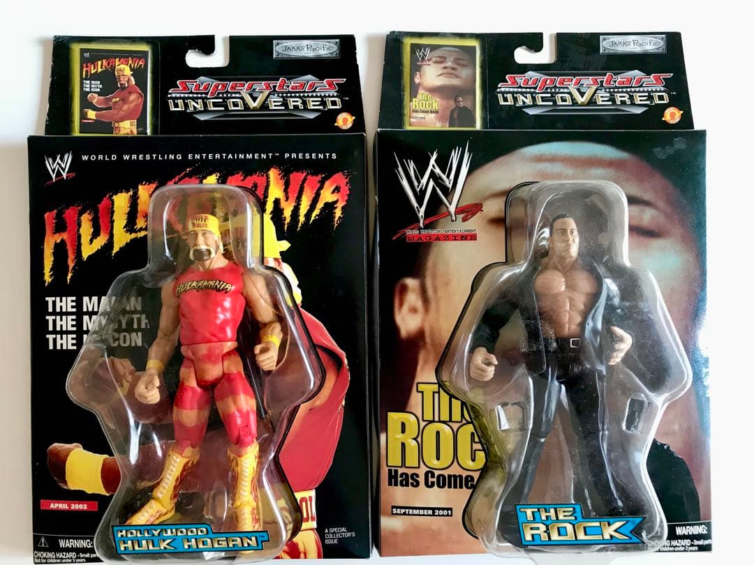 ザ・ロック vs \"ハリウッド\" ハルク・ホーガン　セット