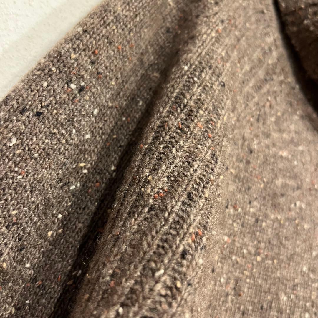 PS Paul Smith カラーネップ デザイン ウール タートルネックニット