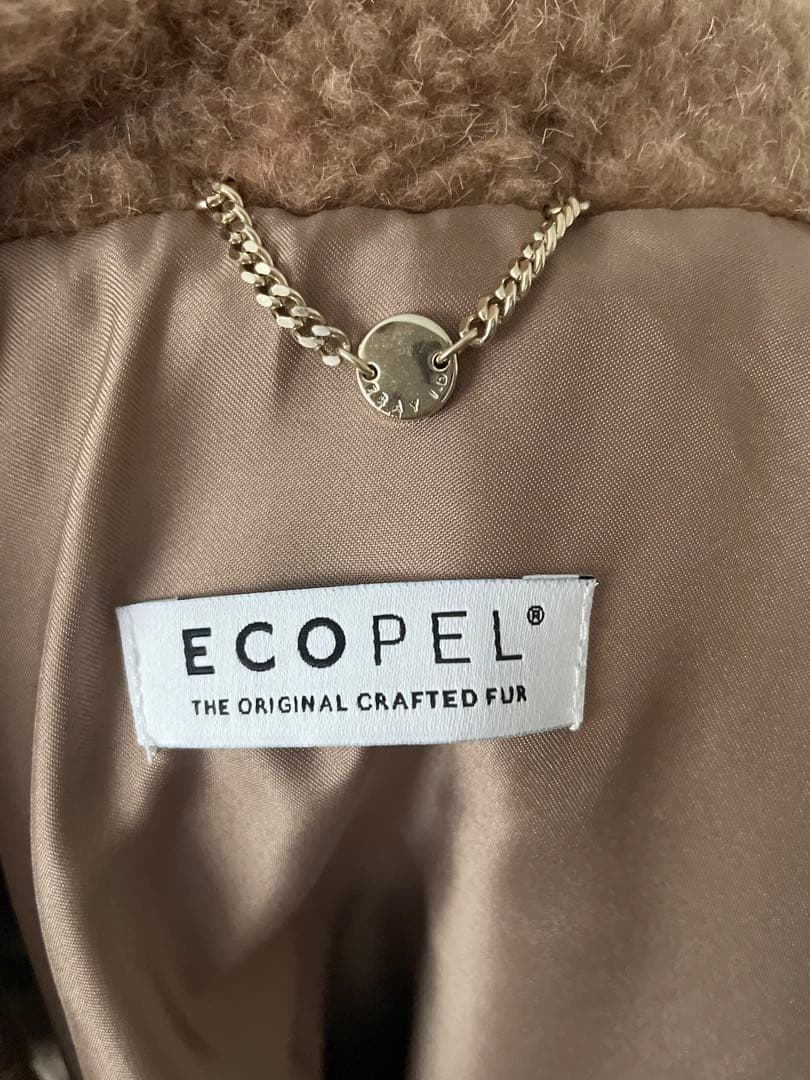 FRAY ID フレイアイディー ECOPELボアポンチョ CML 1 - メルカリ