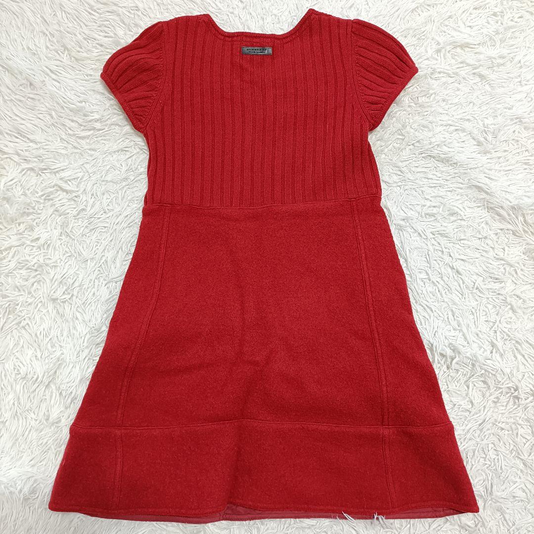 BURBERRY ブルーレーベル ワンピース バーバリー ウール クリスマス