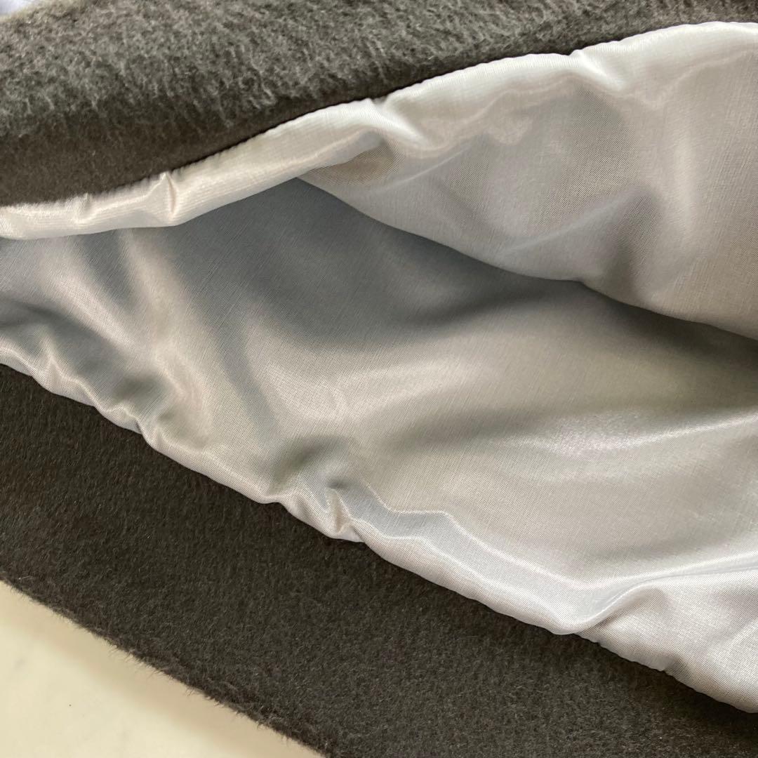 定価41800円【新品】レディース40ランバンスポール 中綿キルトスカート紺