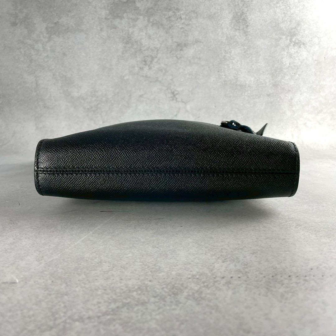 美品 BVLGARI ブルガリ サコッシュ ショルダーバッグ レザー 斜めがけ