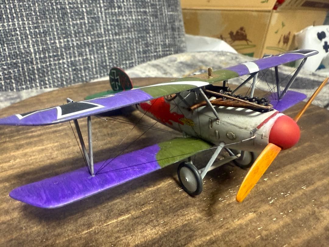 【塗装済完成品】複葉機エデュアルド1/48 アルバトロスAlbatros D.V
