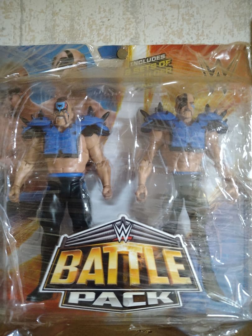 未開封　貴重！WWE WCW ロード．ウォリアーズ2体セット！新日　全日　SWS