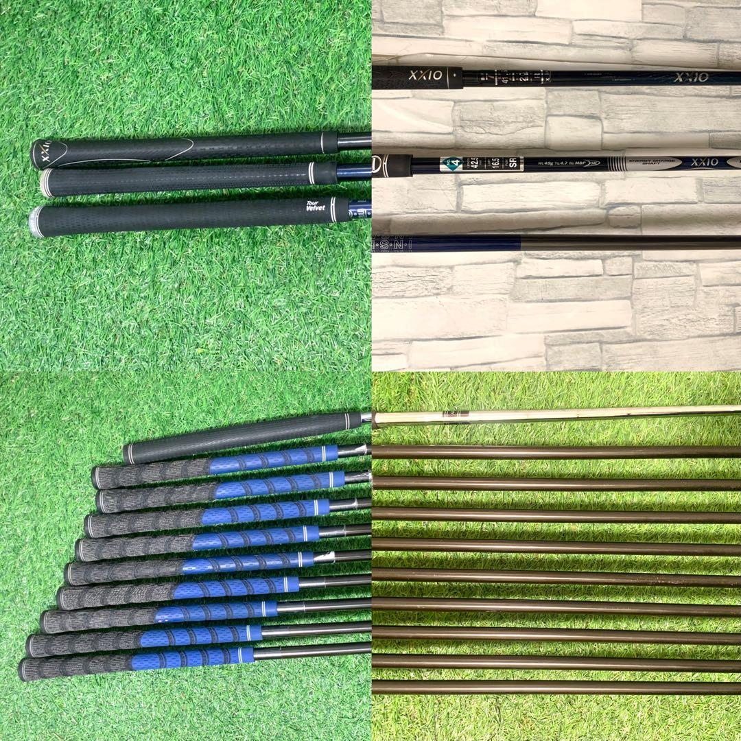高級3点式エナメルバッグ付 XXIO8 メンズゴルフクラブセット豪華13本