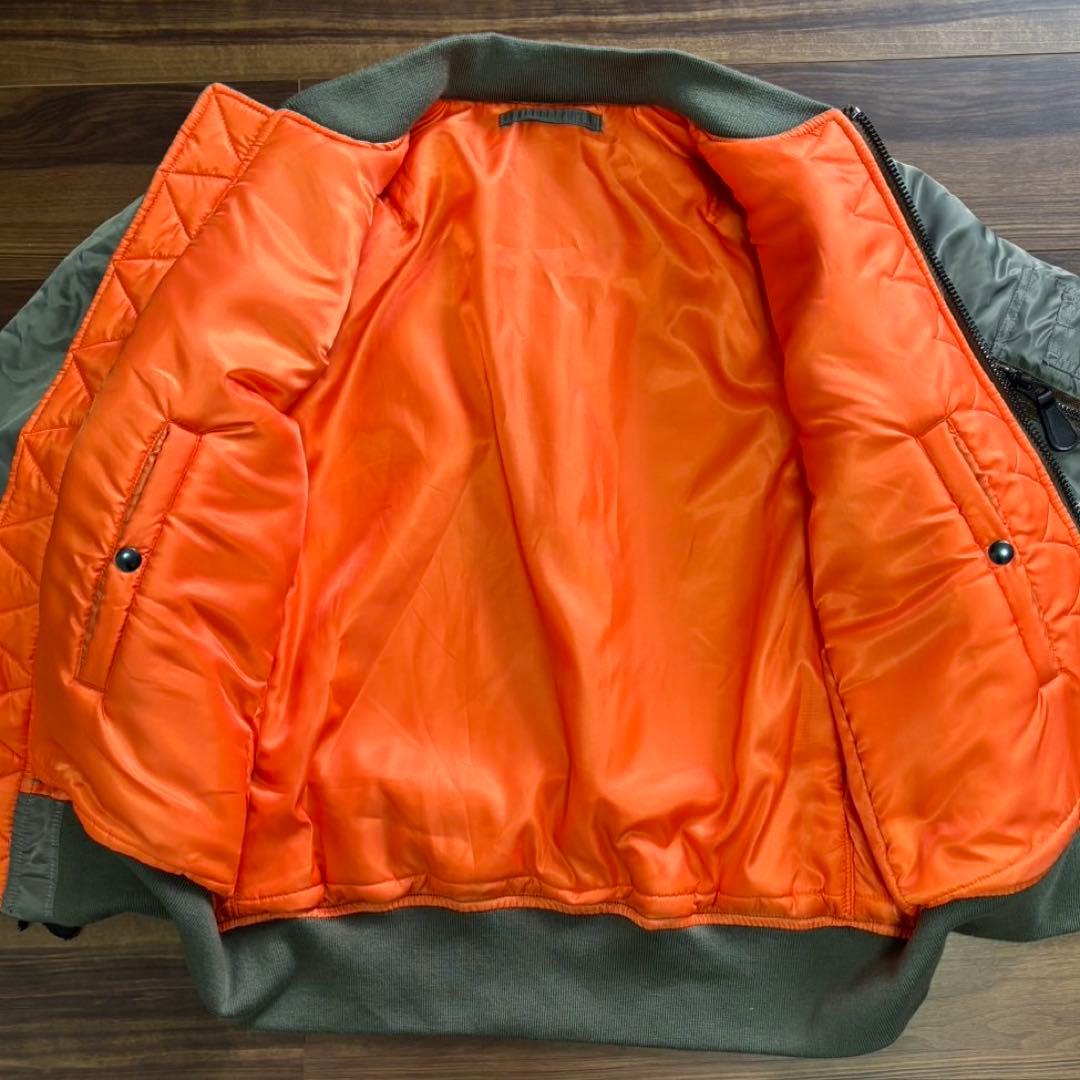 HOUSTON MA-1 ヒューストン 50316 フライトジャケット XL