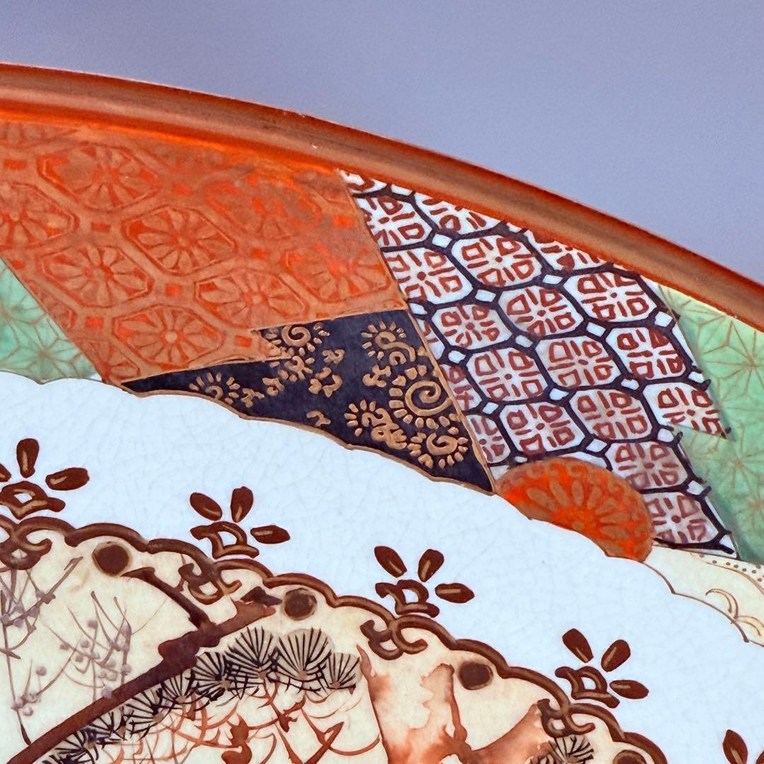 明治～大正期 九谷焼 加賀國 本金彩武将図大皿 直径46.3㎝ - メルカリ