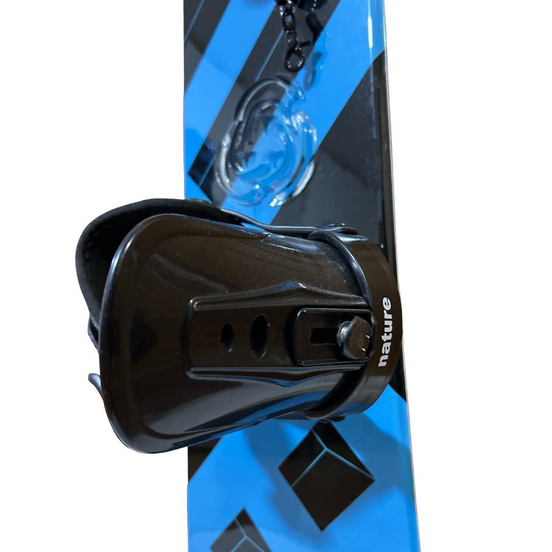 DUB ジュニアスノーボード130cm ビンディング 滑り止め＆コード付