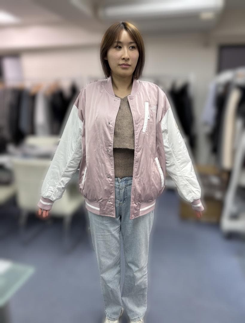 B品 IVEイソ着ノースフェイス ホワイトレーベルプレイヤーヴァリティジャケット