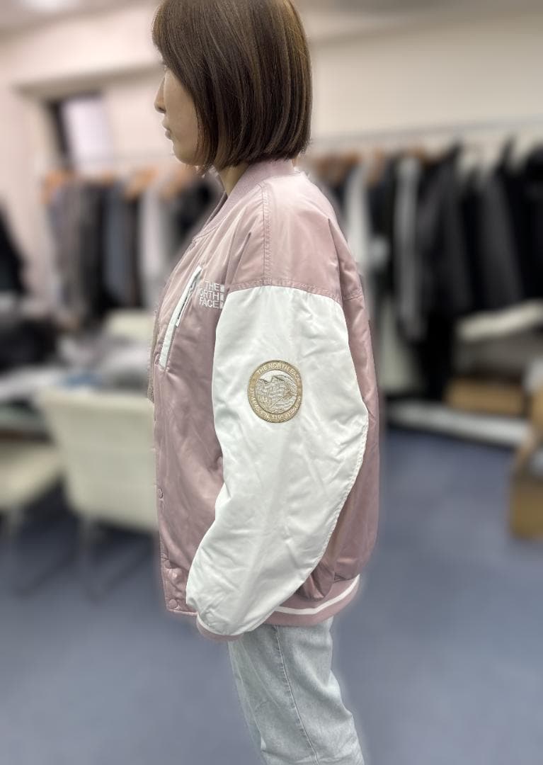 B品 IVEイソ着ノースフェイス ホワイトレーベルプレイヤーヴァリティジャケット