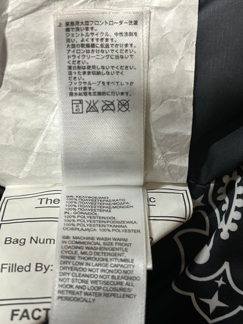 シュプリーム ×ノースフェイス　寝袋