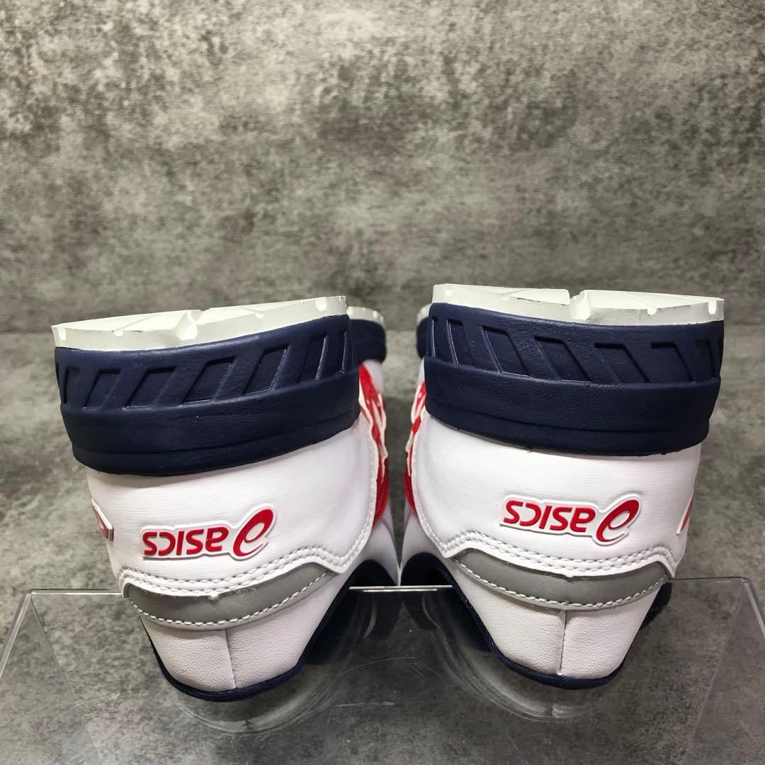 【未使用】asics BOA 安全靴 1273A029 26㎝ 白/紺/赤