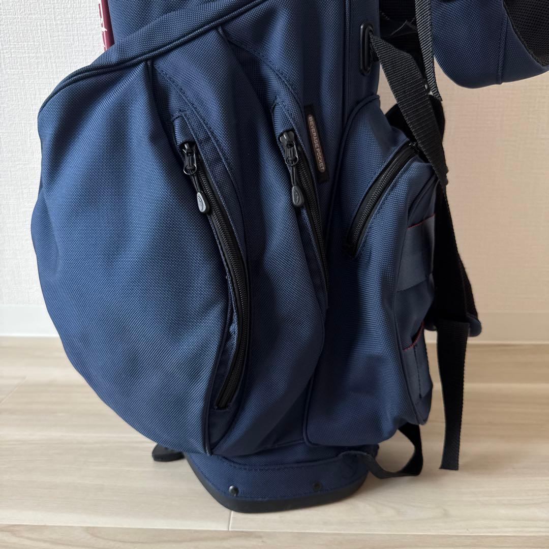 ブリーフィングゴルフ　ビームスゴルフ　キャディ バッグ　スタンド式　軽量　コラボ