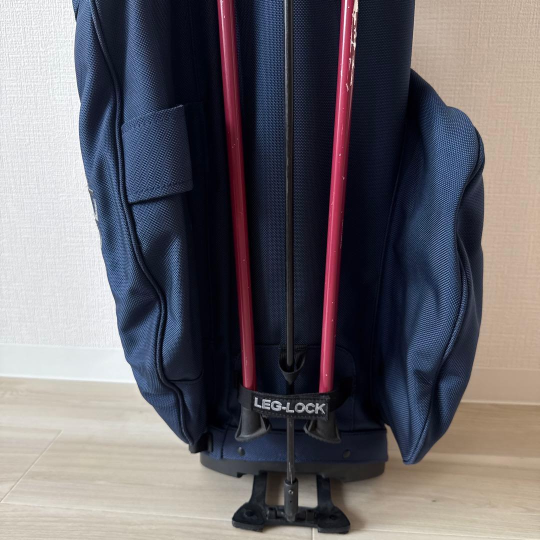 ブリーフィングゴルフ　ビームスゴルフ　キャディ バッグ　スタンド式　軽量　コラボ