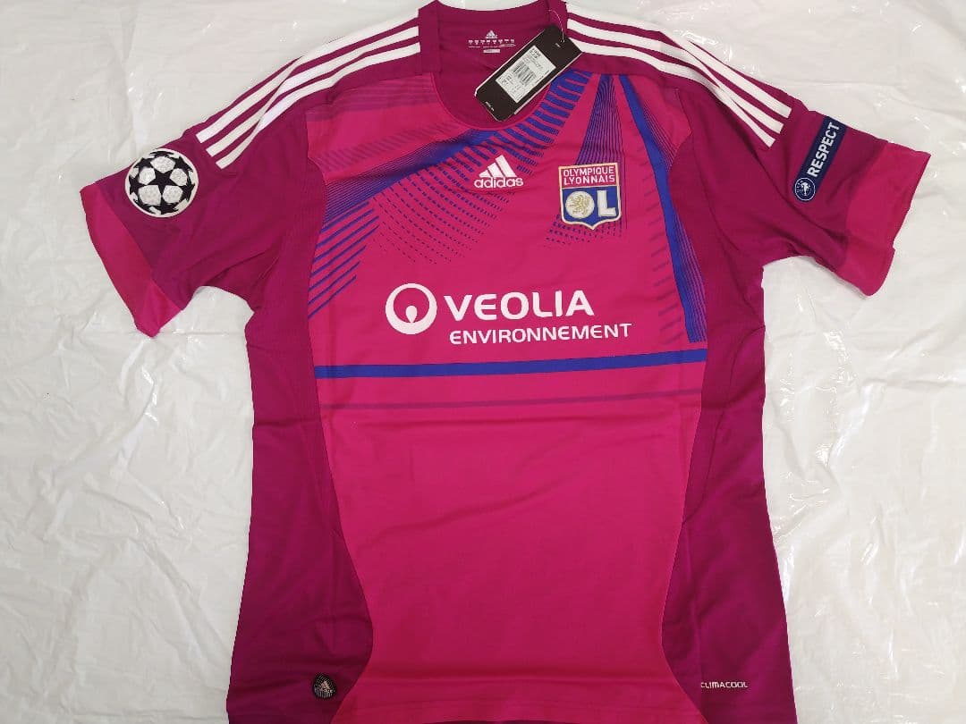 adidas オリンピック・リヨン11/12サード 8グルキュフ Mサイズ未使用