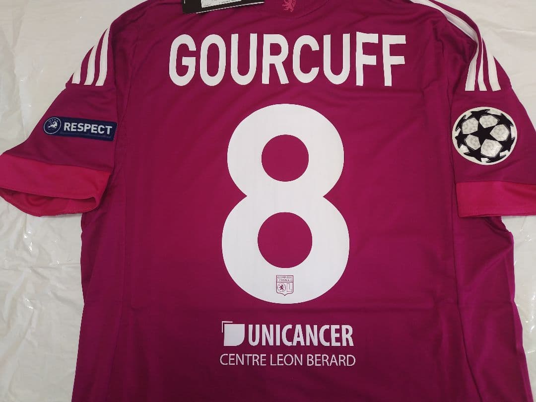 adidas オリンピック・リヨン11/12サード 8グルキュフ Mサイズ未使用