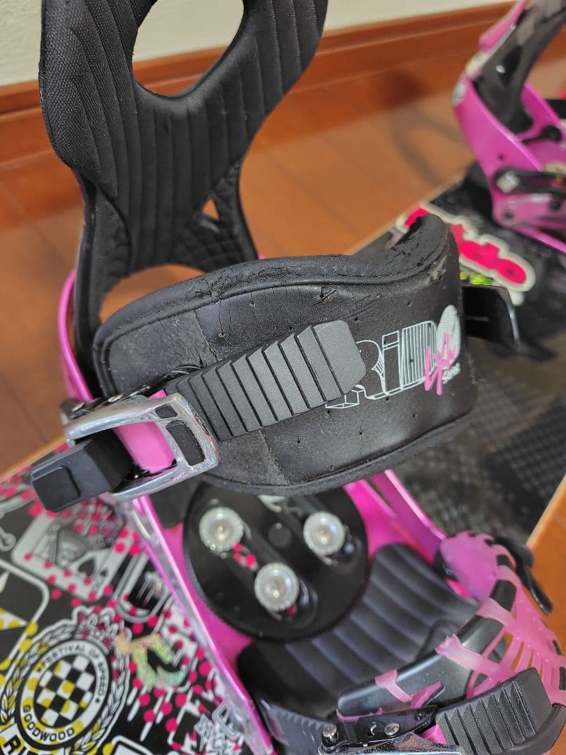 RIDEスノボセット　板カバー付