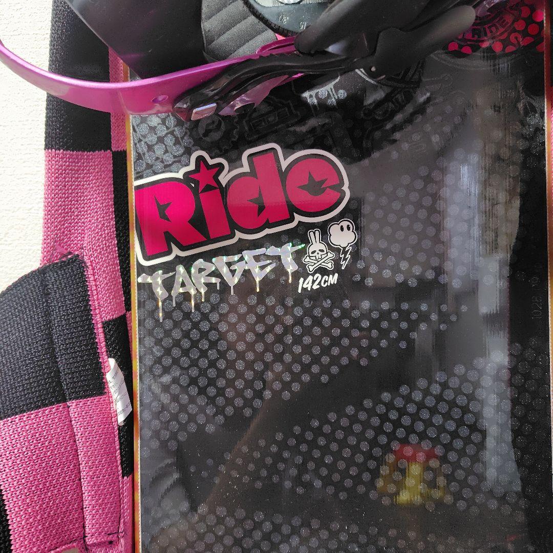 RIDEスノボセット　板カバー付
