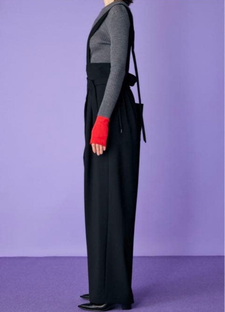 ENFOLD ワンショルダーサルエルパンツ