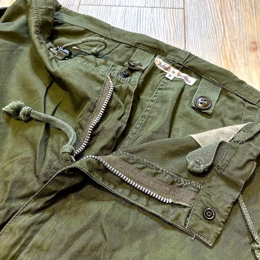 Rebuild By Needles ニードルス 再構築 ワイドカーゴパンツ S