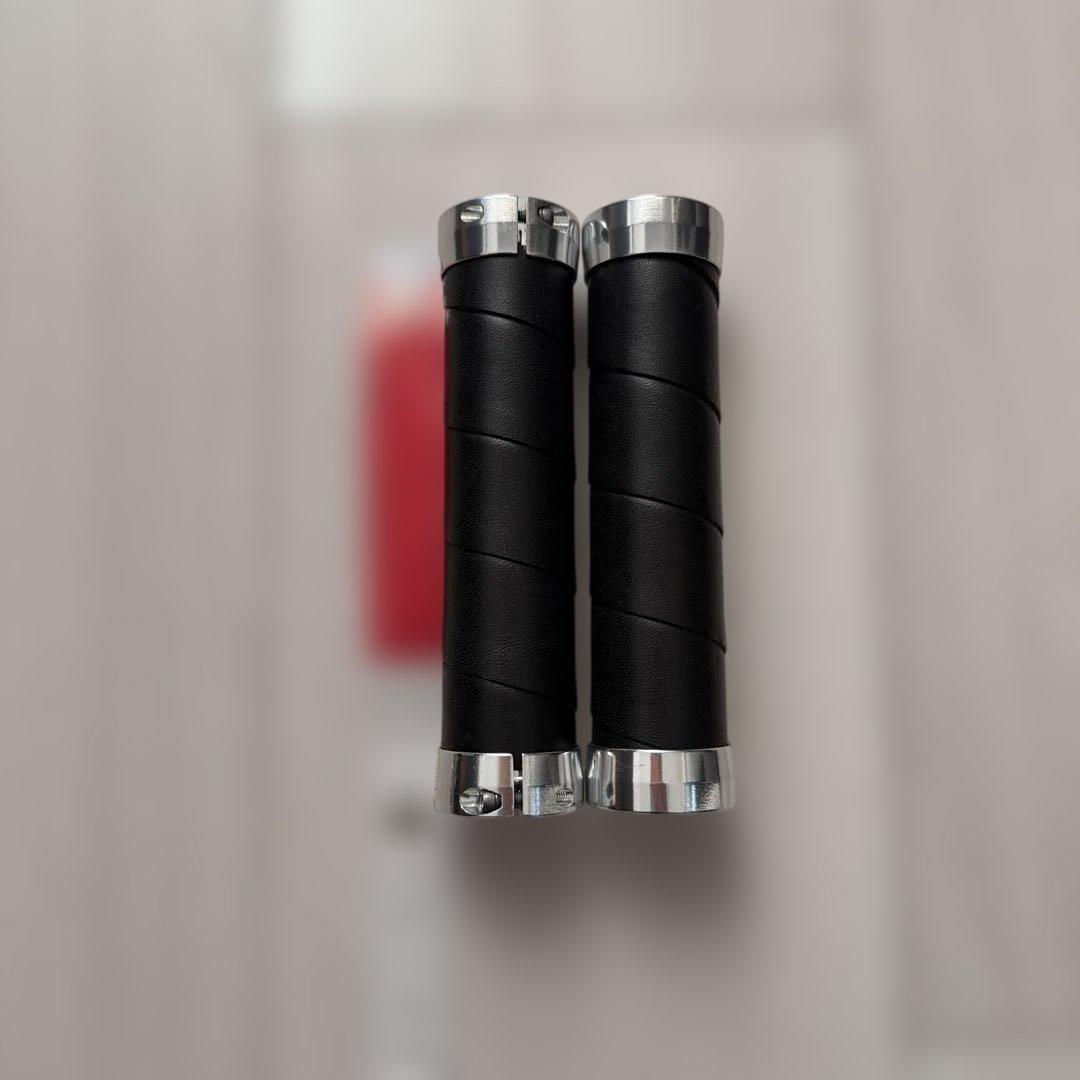 パーツ BROOKS slender leather grip (black)