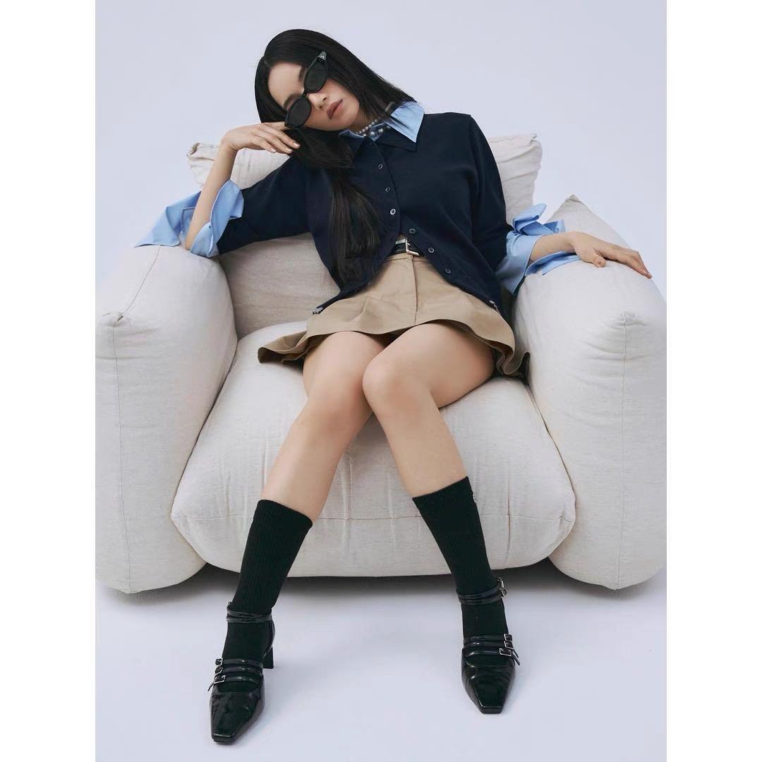 eimy istoireシャツドッキングレイヤードニット - メルカリ