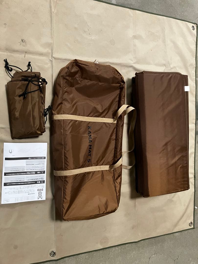 DOD カマボコテント3S（タン） T3-688-TN 、マットシートセット