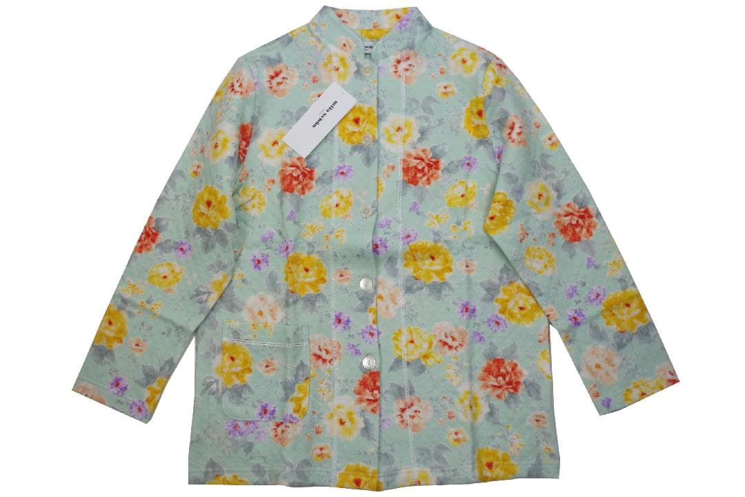 【新品】ミラショーン 　秋冬物　中わた入りキルトニットパジャマ(M)