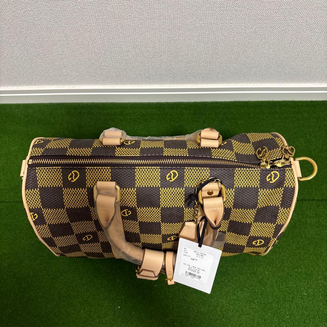 【新品未使用】CPG GOLF チェック柄ボストンバッグ