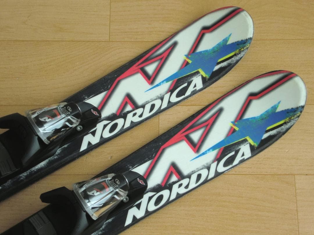 ■送料無料■ノルディカ■DOUBLE 5■ショートスキー■99cm■調整ビン■■