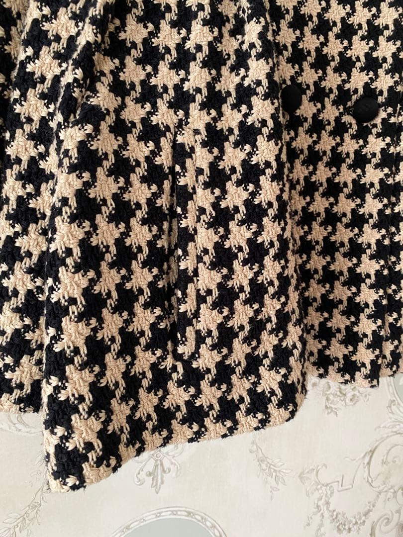 超美品⭐︎column ツイードボレロ風ケープコート ジャケット