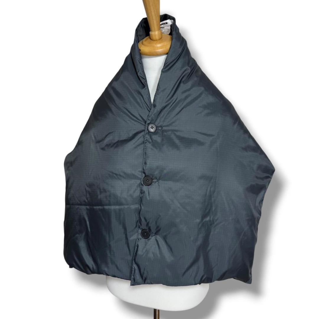 美品 JIL SANDER ダウンケープ ミラノコレクション品 マフラー