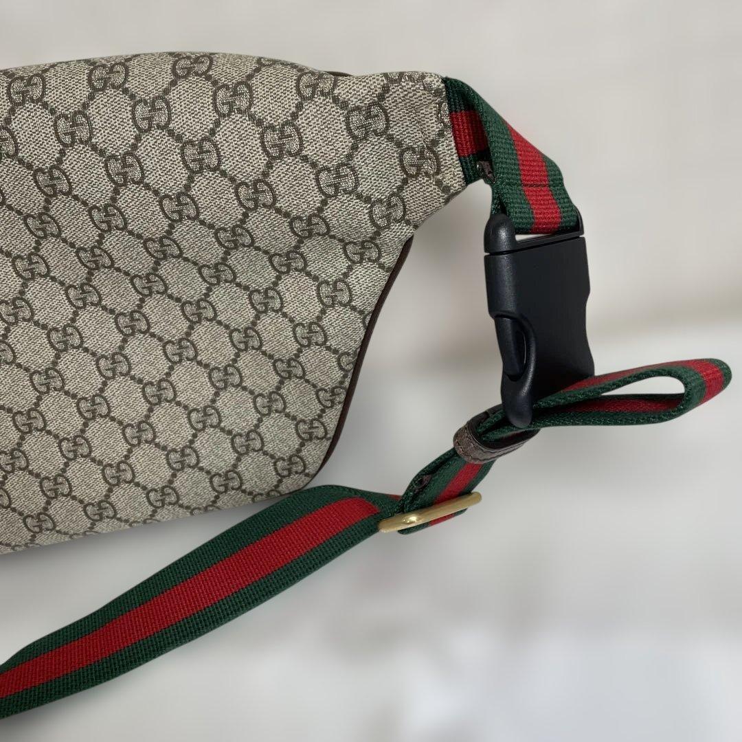 GUCCIクーリエシェリーライン G Gウエストバック【新品】