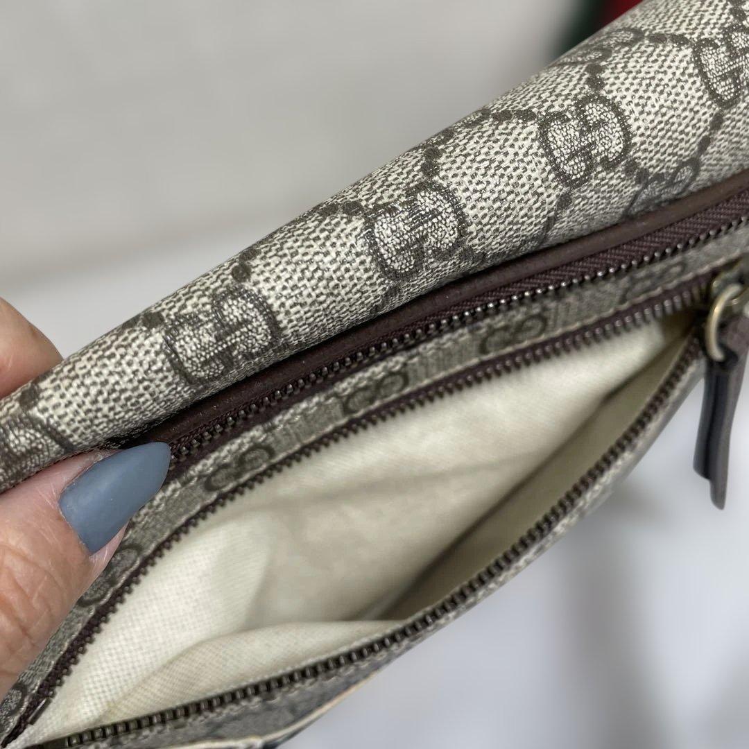 GUCCIクーリエシェリーライン G Gウエストバック【新品】