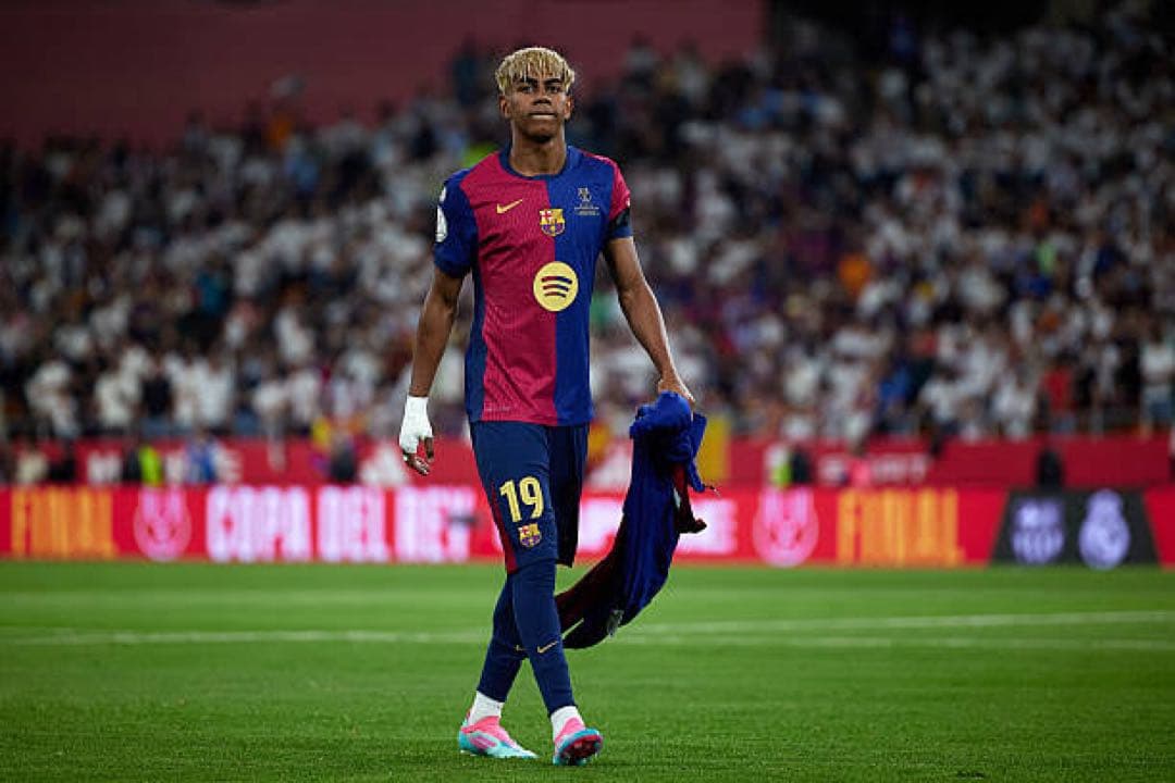 ラミン・ヤマル FCバルセロナ24-25 HOME 背番号19 正規品 - メルカリ