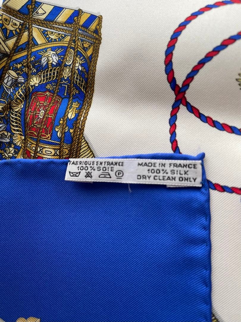 HERMESエルメス カレ90 LES TAMBOURS(タンブールの太鼓)