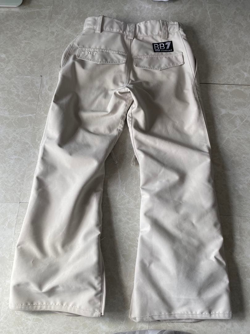 VESP スノーボードパンツ アイボリー