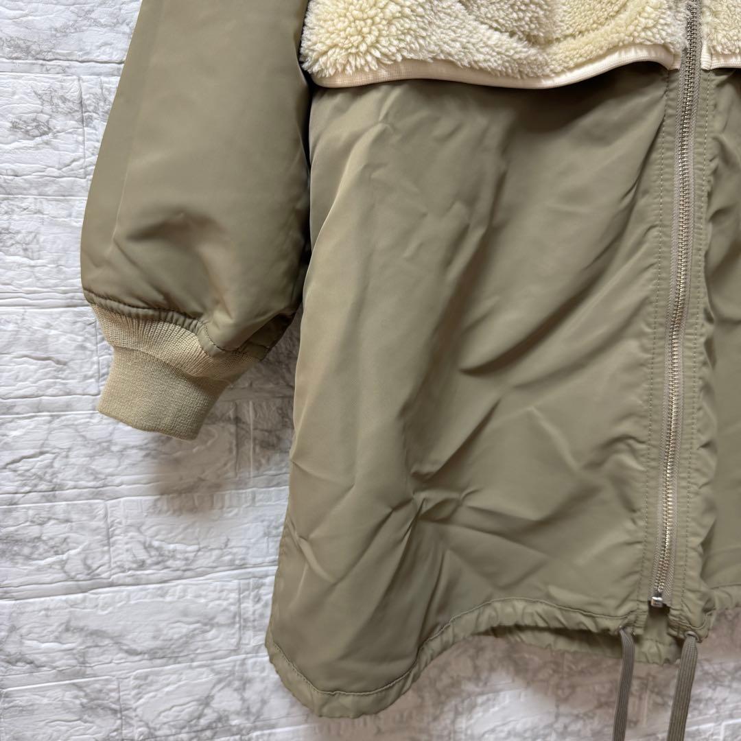 《ドラマ着用》ADAM ET ROPÉ MA-1 ボアロングコート F