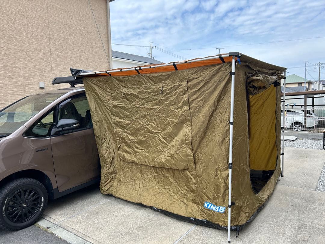 アドベンチャーキングス　サイドオーニングテント　2.5ｍｘ2.5ｍサイズ
